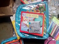 School stationery distribution program-Damini-Neral